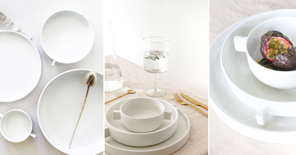 Plates, Mugs, Bowls and even a Teapot. Discover the Tab Range from ZAKKIA